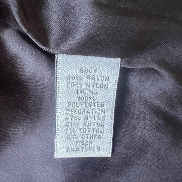 Chico’s Multicolored Embroidered Jacket - Picture 7 of 8